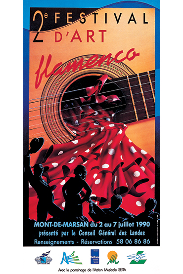 Affiche Arte Flamenco 1990
