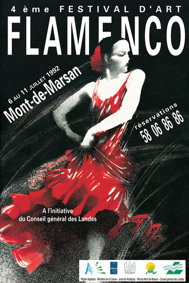Affiche Arte Flamenco 1992