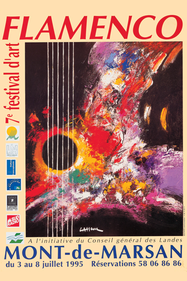 Affiche Arte Flamenco 1995