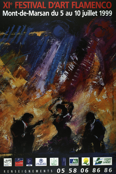 Affiche Arte Flamenco 1999
