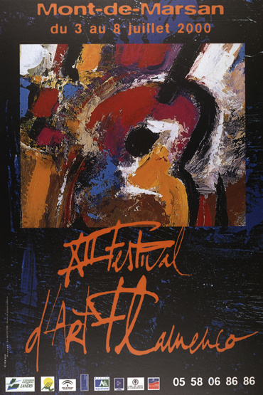 Affiche Arte Flamenco 2000