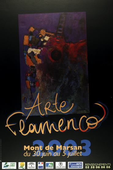 Affiche Arte Flamenco 2003