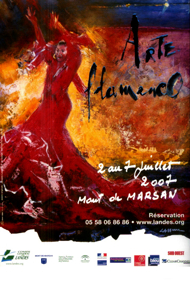 Affiche Arte Flamenco 2007