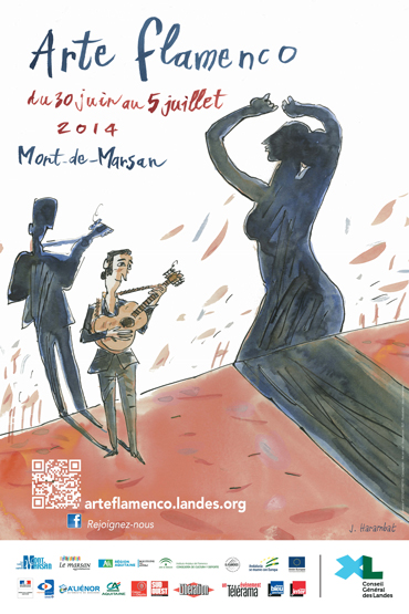 Affiche Arte Flamenco 2014