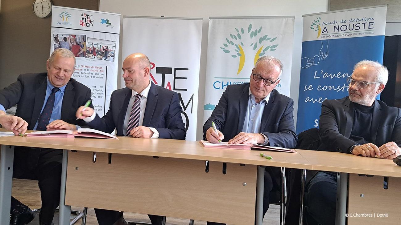 Signature convention hopital